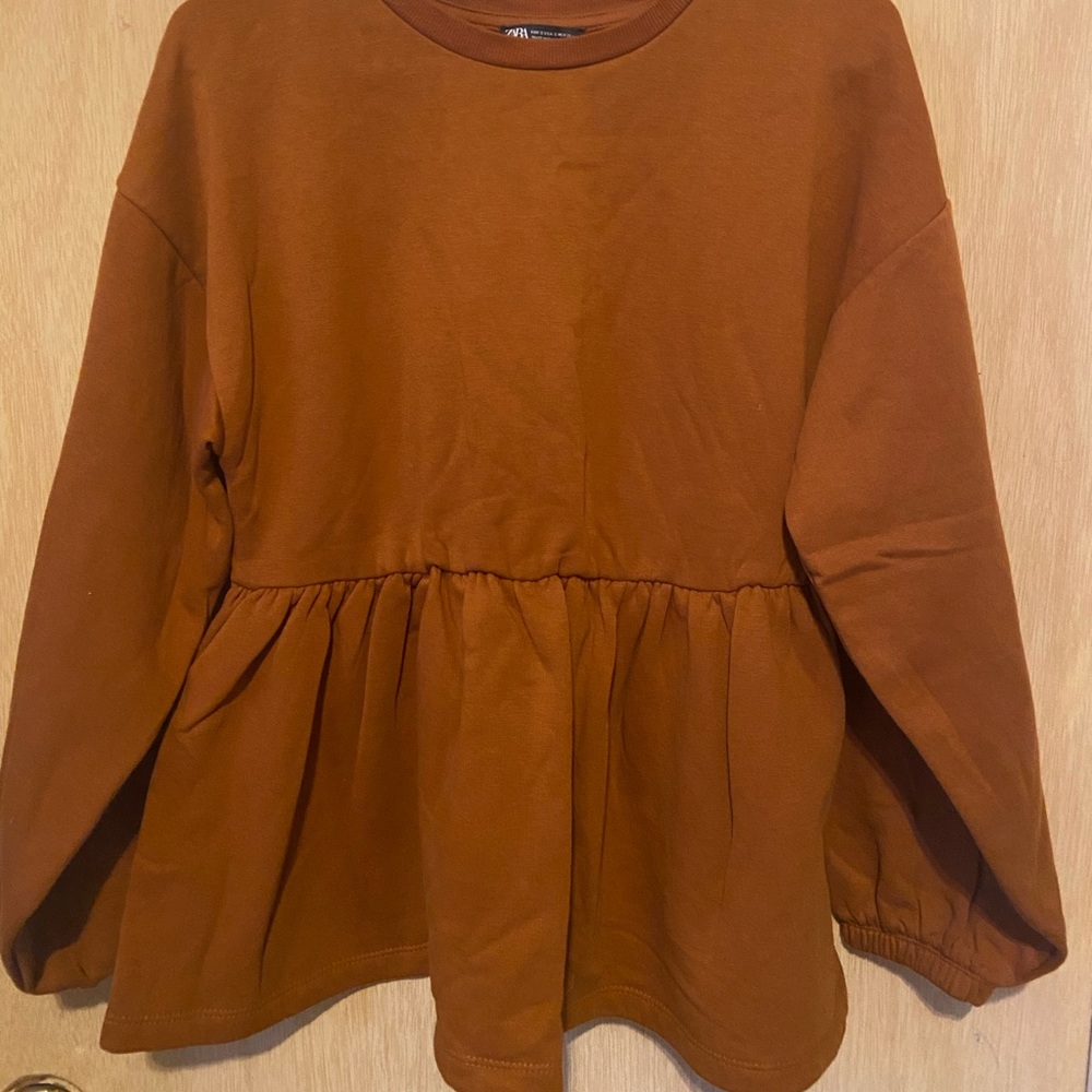 Rust sweater